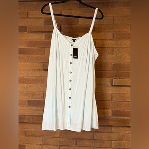 Torrid Soft Blue Button-Down Women's Tank